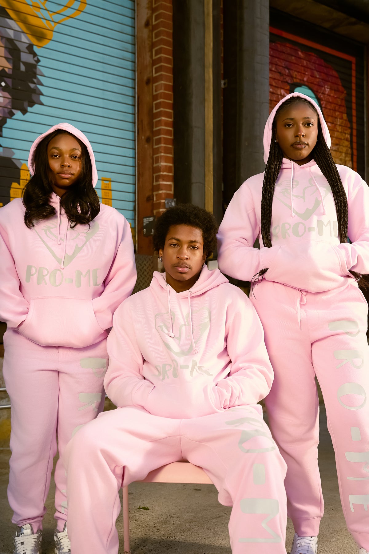 (PINK) PRO-ME SWEATSUIT BUNDLE