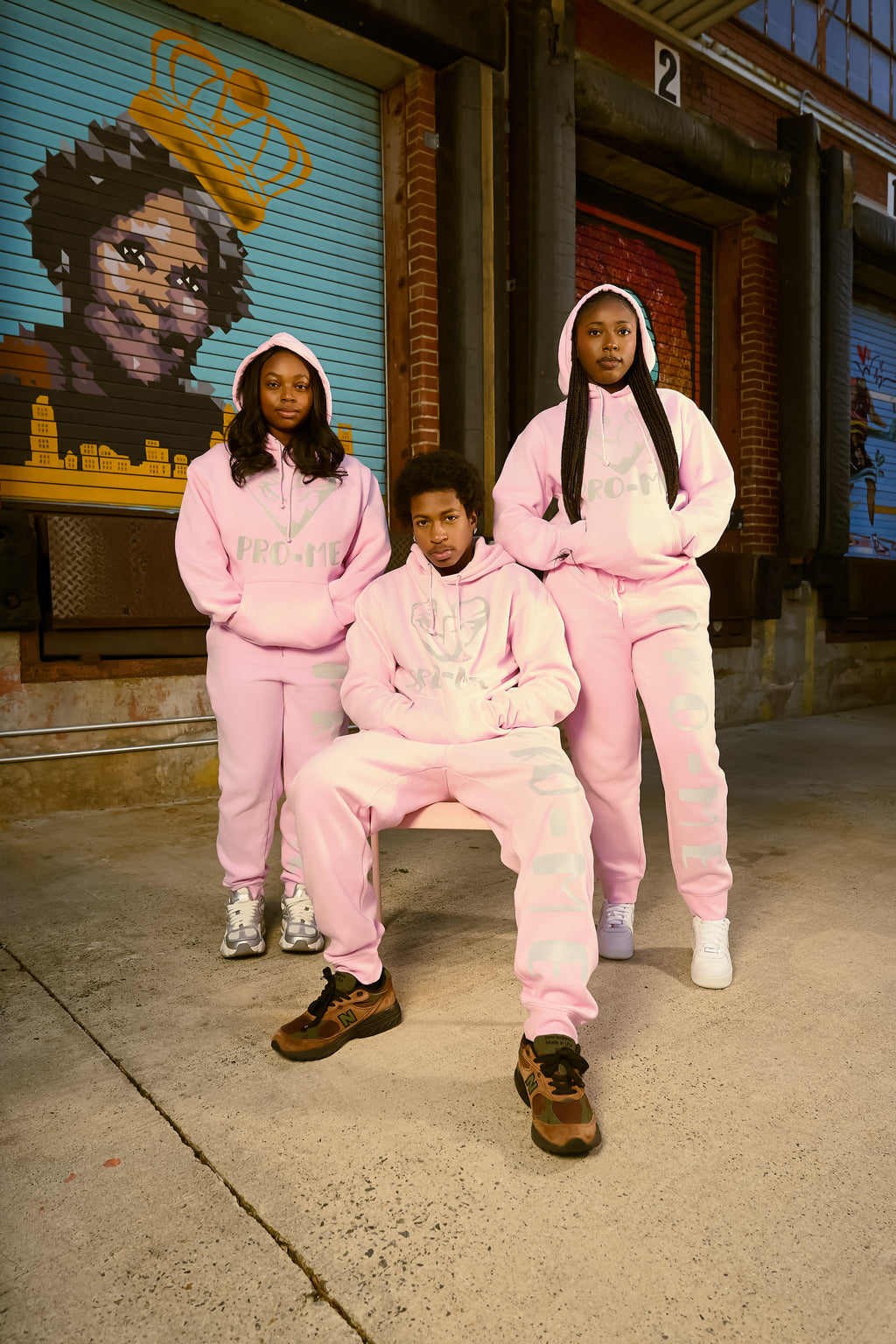 (PINK) PRO-ME SWEATSUIT BUNDLE