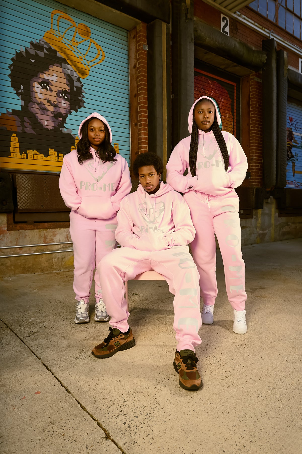 (PINK) PRO-ME SWEATSUIT BUNDLE